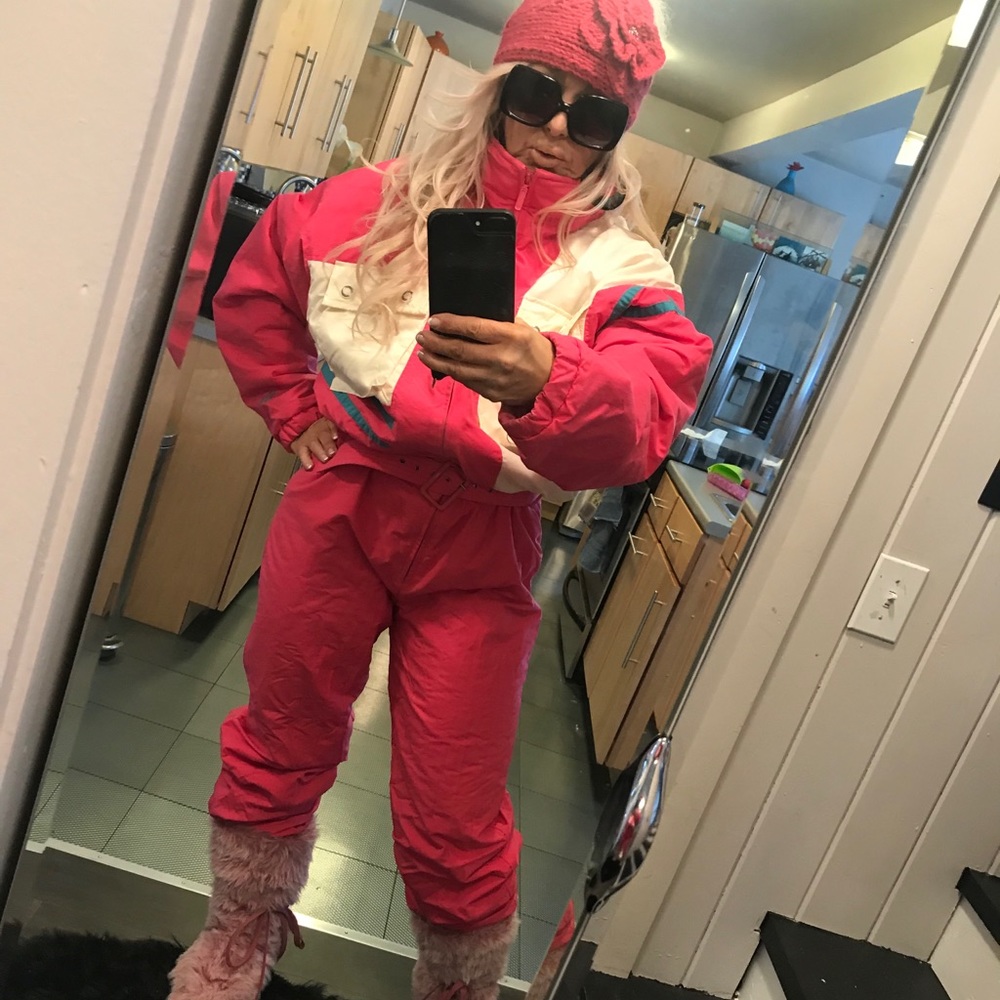 Snuggler snow ski suit vintage sz 14